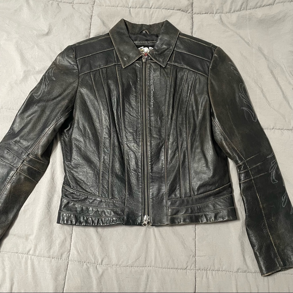 Harley Davidson Escapade Leather Women’s Riding Jacket